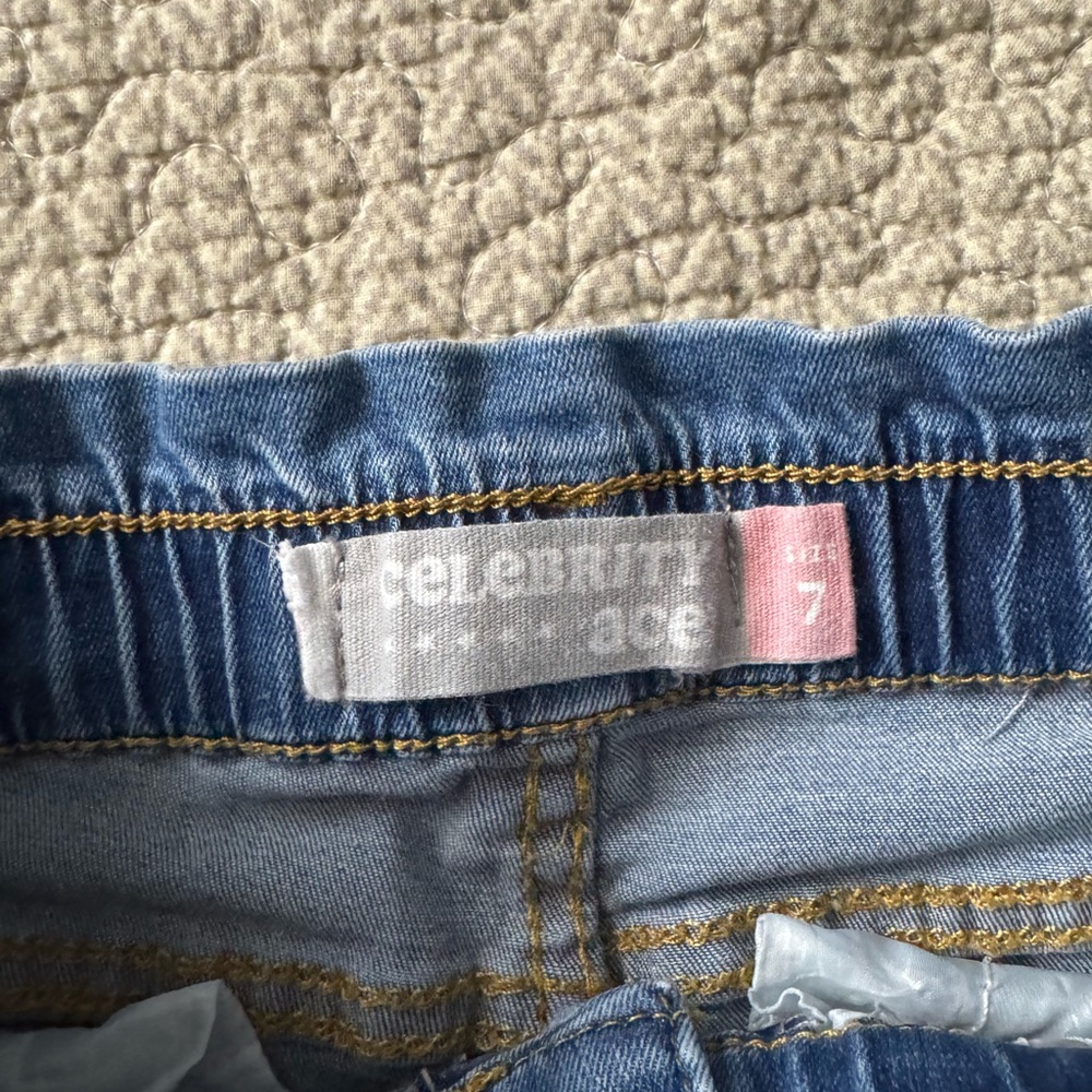 Blue Little girls shorts